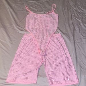 Gsuwoo two piece biker set